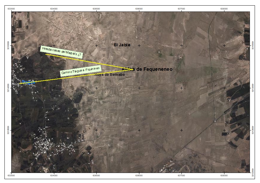 Otorga bienes en El Jable